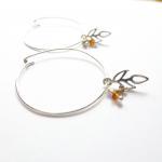Sterling Silver Hoop Earrin..