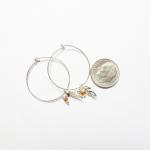 Sterling Silver Hoop Earrin..