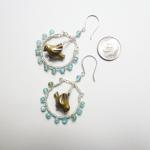 Wire Wrapped Earrings in St..
