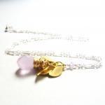 Lavender Chalcedony Necklac..