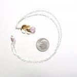 Lavender Chalcedony Necklac..